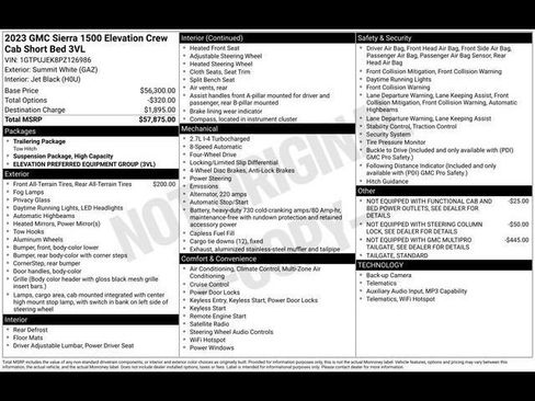 Certified 2023 GMC Sierra 1500 Elevation AWD/4WD image 27
