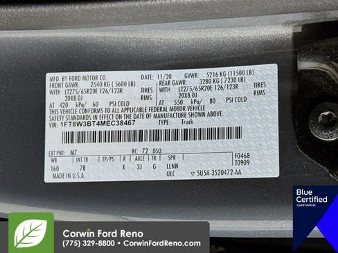 Certified 2021 Ford F350 Platinum w/ FX4 Off-Road Package image 37