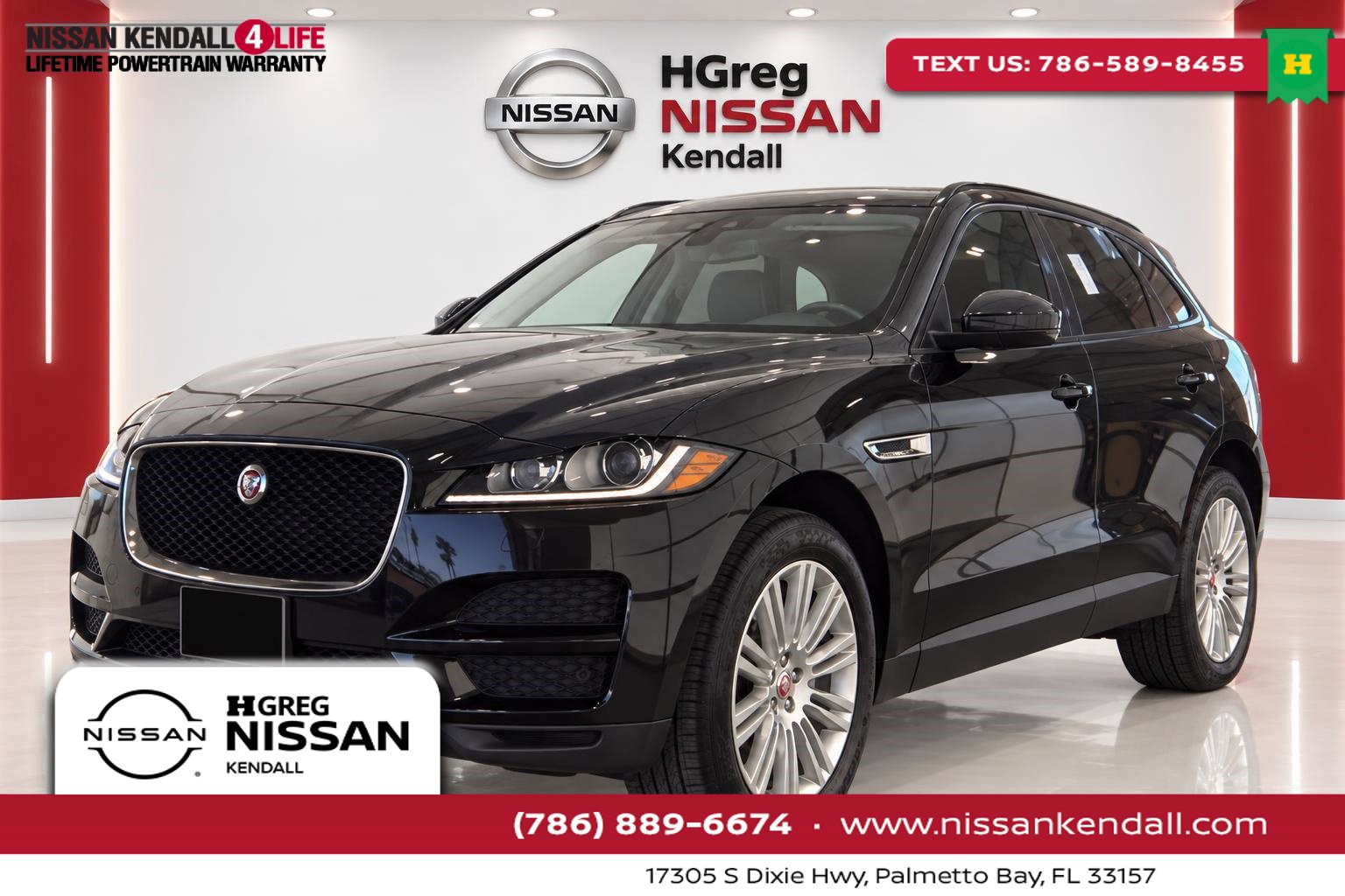 Used 2018 Jaguar F-PACE Premium AWD/4WD image 1