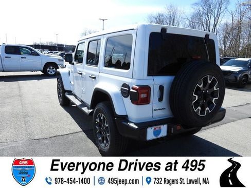 New 2025 Jeep Wrangler Unlimited Sahara w/ Safety Group AWD/4WD image 3