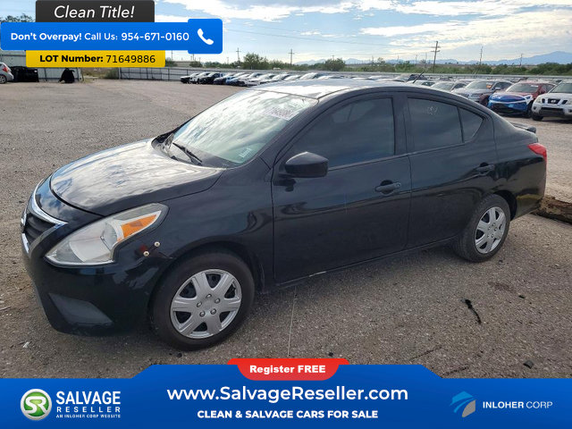 Used 2019 Nissan Versa S Plus FWD image 1