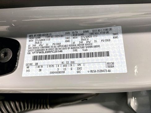 Used 2024 Ford F150 Lariat image 43