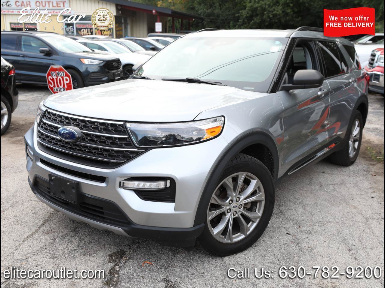 Used 2021 Ford Explorer XLT w/ Equipment Group 202A AWD/4WD image 1