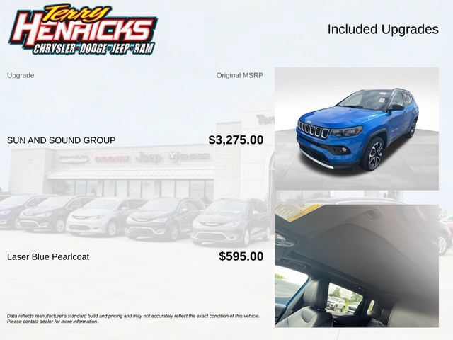 Used 2023 Jeep Compass Limited w/ Sun and Sound Group AWD/4WD image 8
