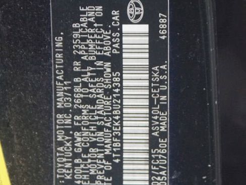 Used 2011 Toyota Camry SE w/ SE Extra-Value Pkg #1 FWD image 17