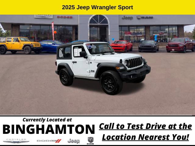 Used 2025 Jeep Wrangler Sport AWD/4WD 360° Tour