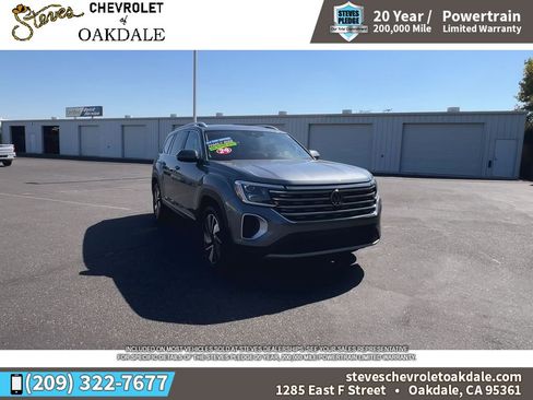 Used 2024 Volkswagen Atlas SEL AWD/4WD image 3