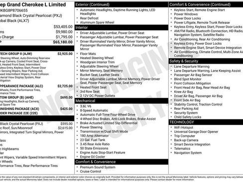 Used 2023 Jeep Grand Cherokee L Limited w/ Luxury Tech Group II AWD/4WD image 4