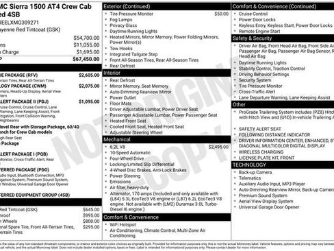 Used 2021 GMC Sierra 1500 AT4 w/ AT4 Value Package image 41