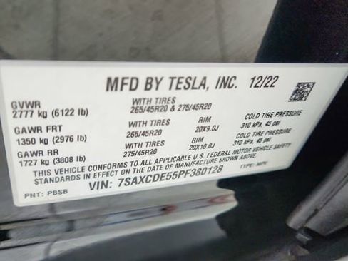 Used 2023 Tesla Model X Base image 60