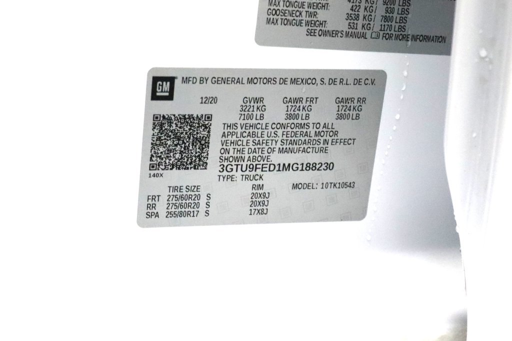 Certified 2021 GMC Sierra 1500 Denali AWD/4WD image 38