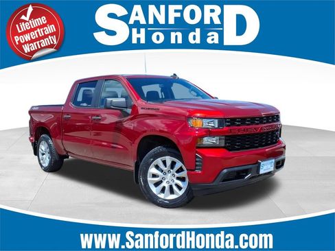 Used 2021 Chevrolet Silverado 1500 Custom w/ LPO, Dark Essentials Package AWD/4WD image 1
