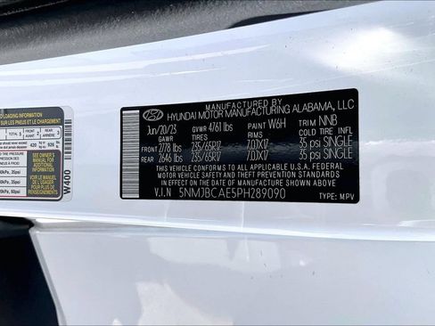Certified 2023 Hyundai Tucson SEL AWD/4WD image 17