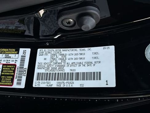 New 2026 Toyota Tundra SR5 image 37