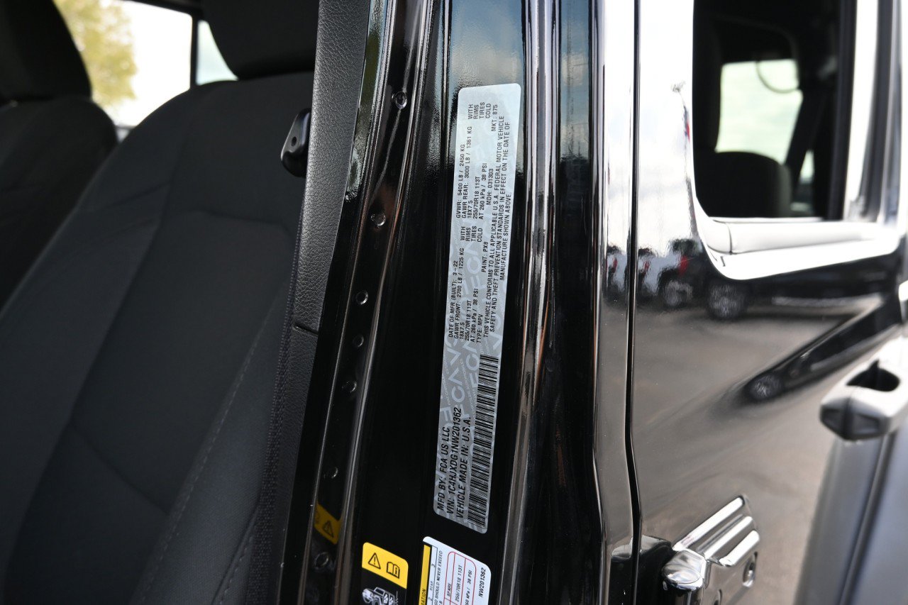 Used 2022 Jeep Wrangler Unlimited Sport AWD/4WD image 29