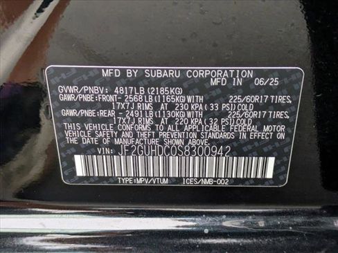 Used 2025 Subaru Crosstrek 2.0i Premium image 25