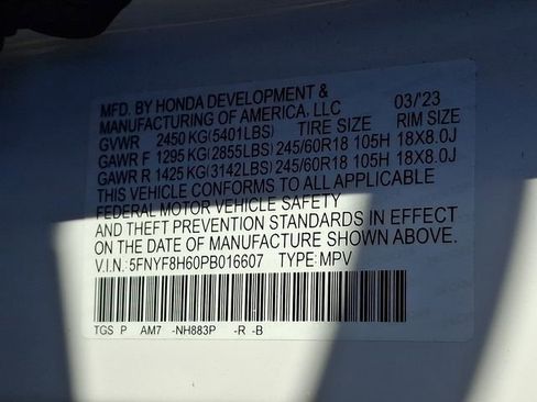 Certified 2023 Honda Passport TrailSport image 28