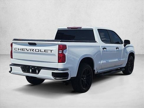 Used 2025 Chevrolet Silverado 1500 Custom w/ Turbomax Blackout Package RWD image 7