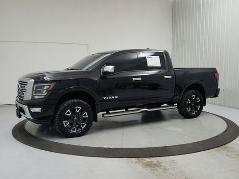 Used 2023 Nissan Titan Platinum Reserve w/ Moonroof Package AWD/4WD image 3