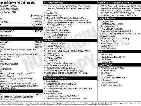 New 2026 Hyundai Santa Fe Calligraphy image 27