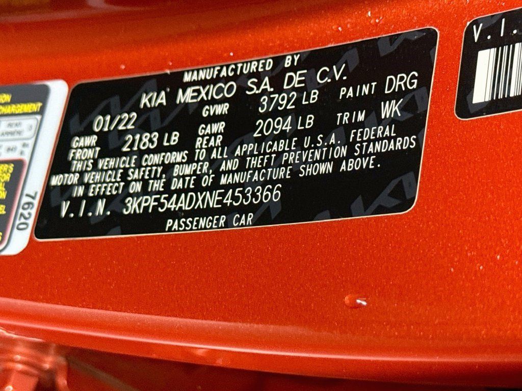 Used 2022 Kia Forte GT-Line w/ GT-Line Technology Package FWD image 39