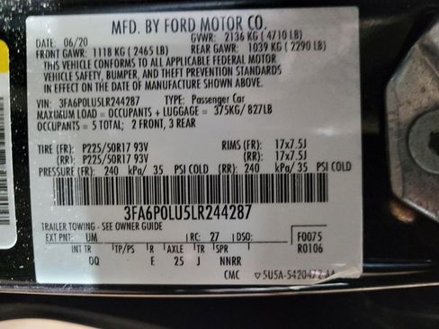 Used 2020 Ford Fusion SE image 33