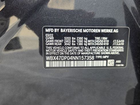 Used 2022 BMW X3 sDrive30i w/ Premium Package 2 (ZPA) RWD image 14