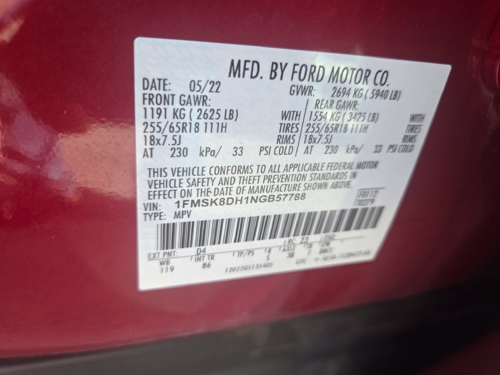 Used 2022 Ford Explorer XLT AWD/4WD image 13