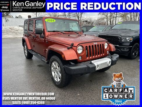 Used 2014 Jeep Wrangler Unlimited Sahara w/ Connectivity Group image 1
