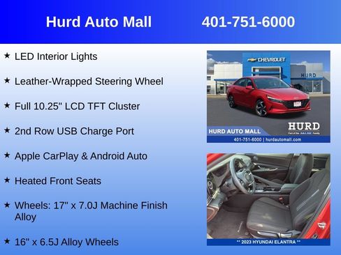 Used 2023 Hyundai Elantra SEL w/ Convenience Package FWD image 24