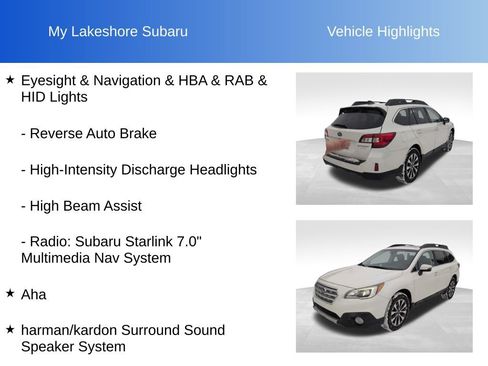 Used 2017 Subaru Outback 2.5i Limited image 11