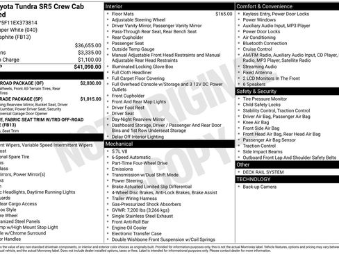 Used 2014 Toyota Tundra SR5 w/ TRD Off Road Package image 29