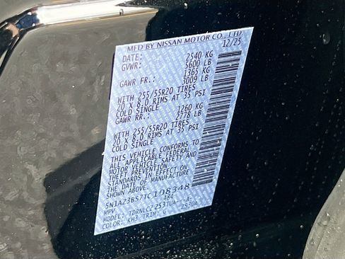 New 2026 Nissan Murano SV image 33