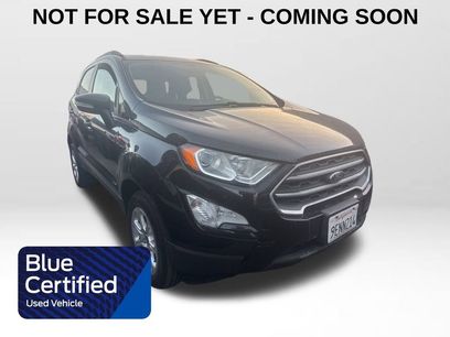Certified 2019 Ford EcoSport SE