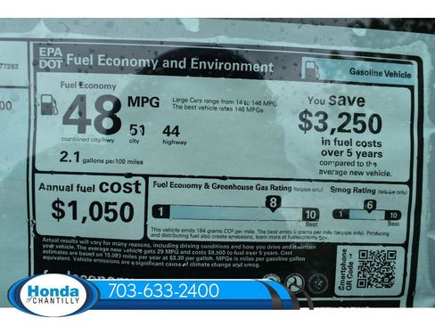 New 2026 Honda Accord Hybrid EX-L image 38