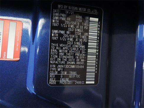 Used 2021 Nissan Rogue Platinum image 13