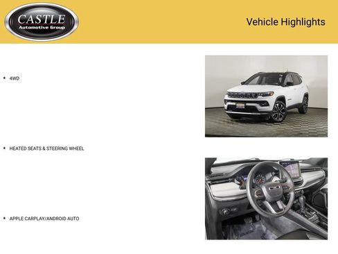 Used 2024 Jeep Compass Limited AWD/4WD image 3