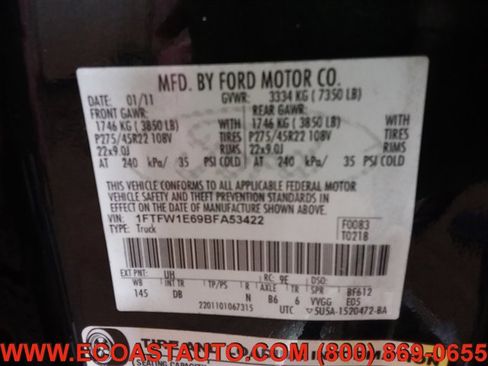 Used 2011 Ford F150 Harley-Davidson image 19