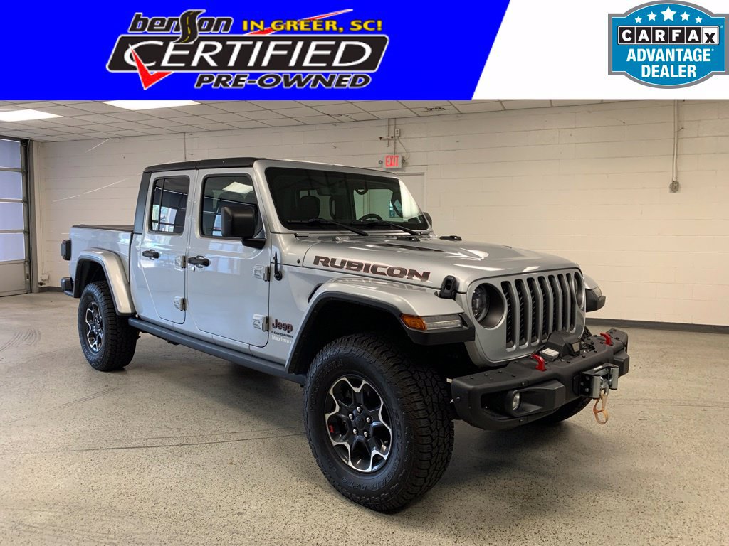 Certified 2023 Jeep Gladiator Rubicon w/ LED Lighting Group AWD/4WD image 1