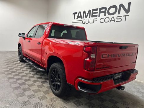 Used 2025 Chevrolet Silverado 1500 Custom w/ Turbomax Blackout Package AWD/4WD image 8