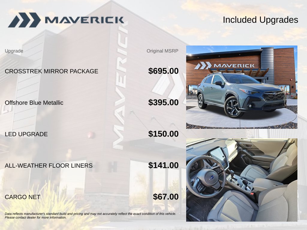 Used 2024 Subaru Crosstrek 2.0i Premium w/ Crosstrek Mirror Package AWD/4WD image 6
