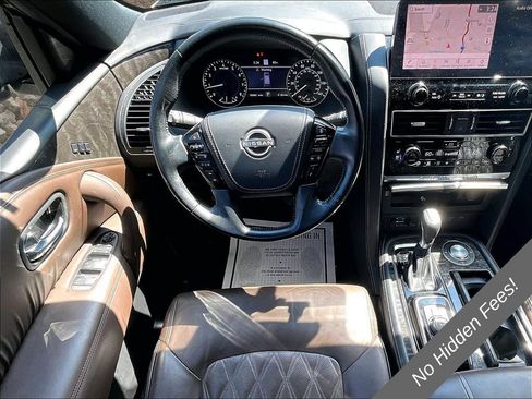 Used 2021 Nissan Armada Platinum w/ Captain's Chairs Package RWD image 5