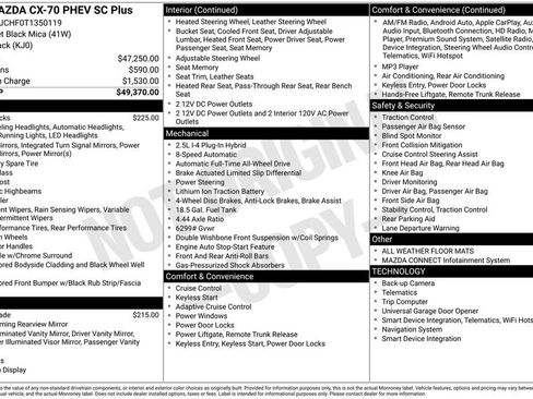New 2026 MAZDA CX-70 SC Plus image 6