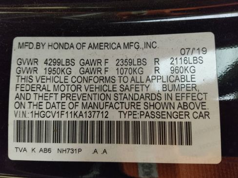 Used 2019 Honda Accord LX image 33