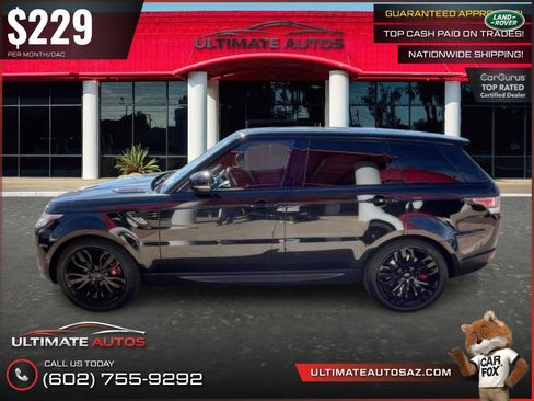 Used 2016 Land Rover Range Rover Sport Supercharged AWD/4WD image 7