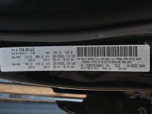 Used 2020 RAM 1500 Limited w/ Black Appearance Package image 36