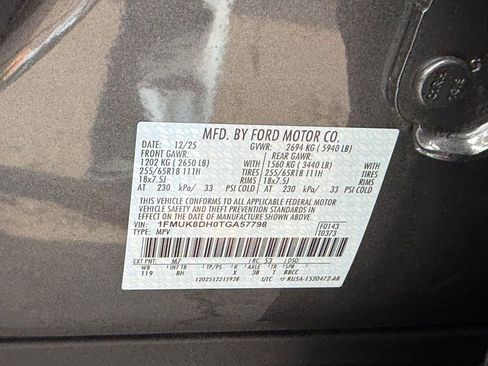 New 2026 Ford Explorer Active image 20