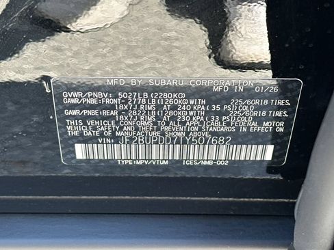 New 2026 Subaru Outback Limited w/ Premium/Limited Plus Package AWD/4WD image 36