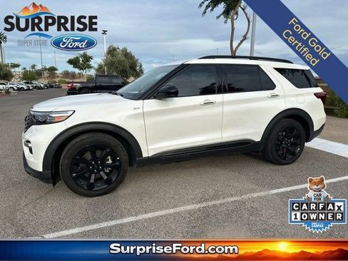 Used 2024 Ford Explorer ST-Line w/ Class IV Trailer Tow Package RWD image 1