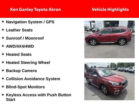 Used 2020 Subaru Forester Touring w/ Popular Package #2 AWD/4WD image 2